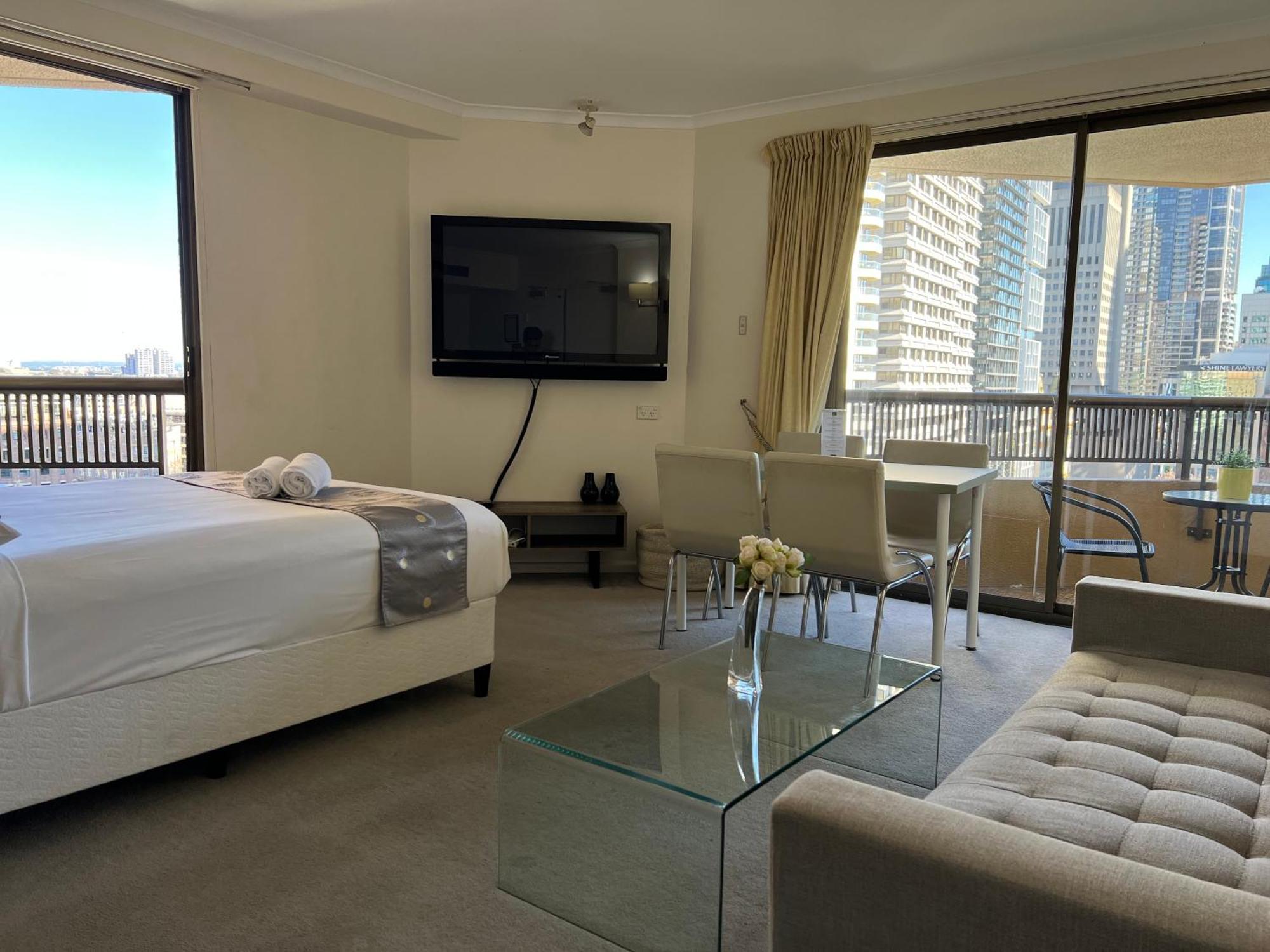 Sydney Hyde Park Private Apartments By Paxsafe Exterior photo